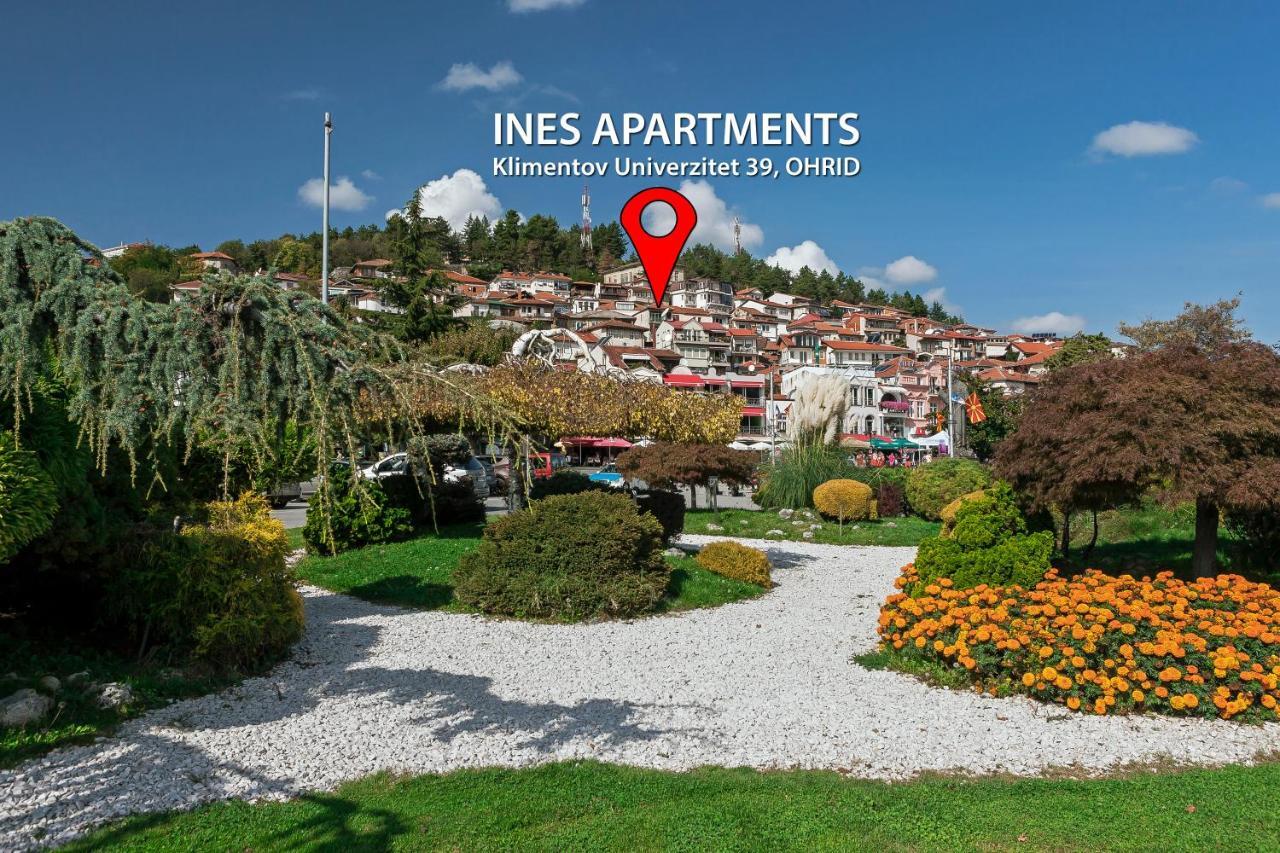 Ines Apartments Ohrid Exterior foto
