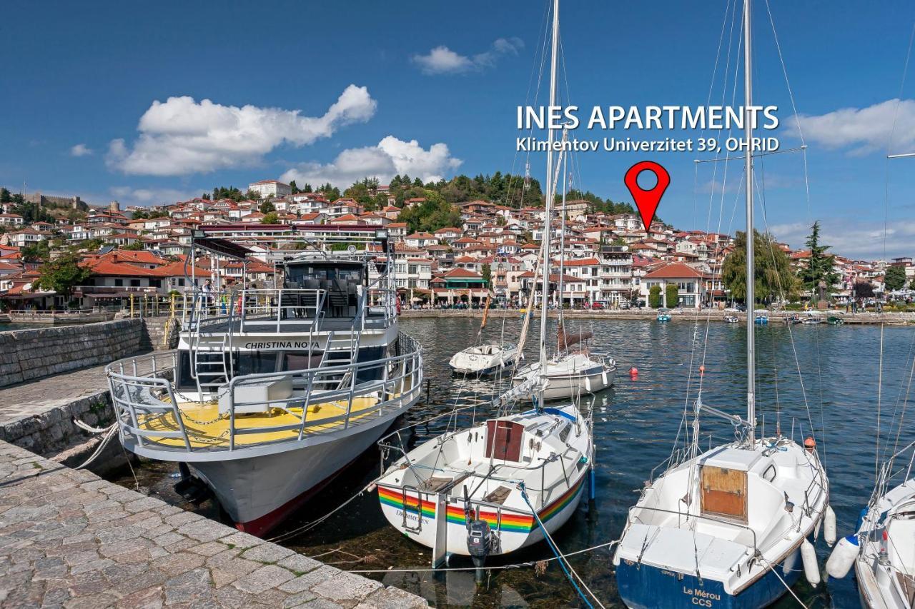 Ines Apartments Ohrid Exterior foto